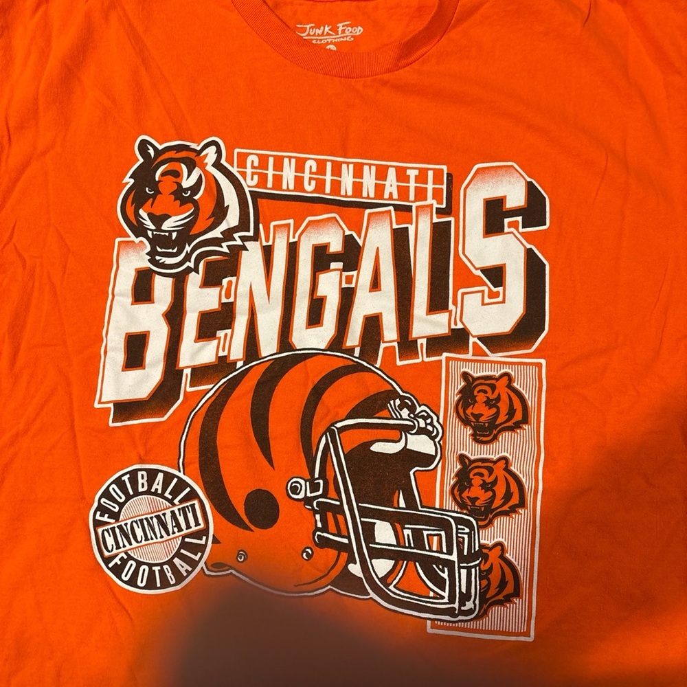 Cincinnati Bengals Orange Graphic T-Shirt